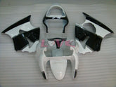 Factory Style - White Black Fairings and Bodywork For 2000-2002 NINJA ZX-6R #LF6160