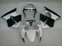Factory Style - White Black Fairings and Bodywork For 2000-2002 NINJA ZX-6R #LF6160