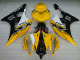 MOTUL - Yellow Black Fairings and Bodywork For 2006-2007 YZF-R6 #LF3439