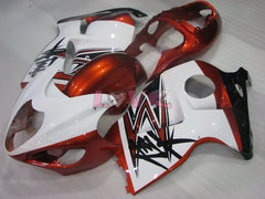 Factory Style - Orange White Fairings and Bodywork For 1999-2007 Hayabusa #LF3767