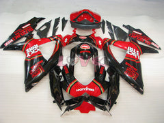 Lucky Strike - Red Black Fairings and Bodywork For 2008-2010 GSX-R600 #LF3956