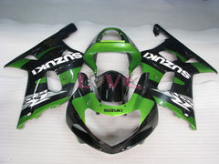 Factory Style - Green Black Fairings and Bodywork For 2000-2002 GSX-R1000 #LF4150