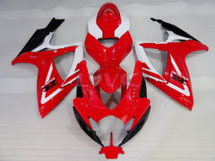 Factory Style - Red White Fairings and Bodywork For 2006-2007 GSX-R750 #LF3995
