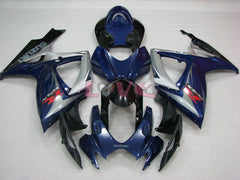 Factory Style - Blue Black Fairings and Bodywork For 2006-2007 GSX-R750 #LF4000