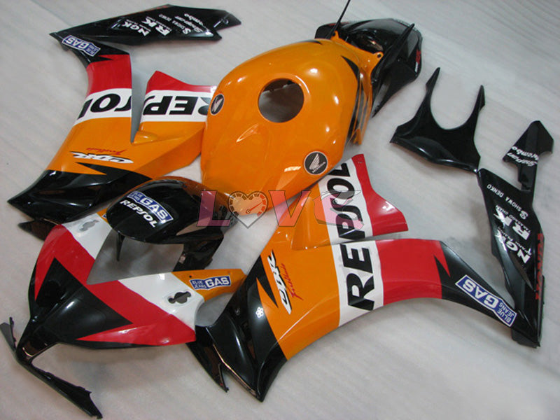 MICHELIN Repsol - Orange Black Fairings and Bodywork For 2012-2016 CBR1000RR #LF5143