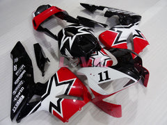 Customize - Red White Black Fairings and Bodywork For 2003-2004 CBR600RR #LF4456