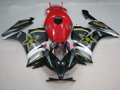 Rockstar - Red Black Fairings and Bodywork For 2012-2016 CBR1000RR #LF4322