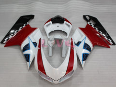 Factory Style - Red White Fairings and Bodywork For 2007-2009 1098 #LF3125