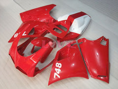 Factory Style - Red White Fairings and Bodywork For 1994-2002 748 #LF3206