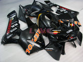 RK Repsol - Black Fairings and Bodywork For 2005-2006 CBR600RR #LF7492