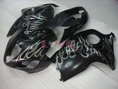 Flame - Black Fairings and Bodywork For 1999-2007 Hayabusa #LF3750