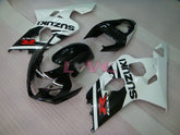 Factory Style - White Black Fairings and Bodywork For 2004-2005 GSX-R750 #LF6636