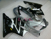 Factory Style - Black Silver Fairings and Bodywork For 2004-2007 CBR600F4i #LF7607