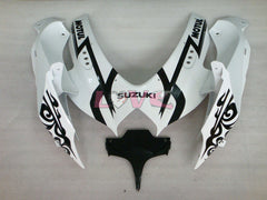 Corona - White Black Fairings and Bodywork For 2008-2010 GSX-R750 #LF3901