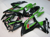 Factory Style - Green White Black Fairings and Bodywork For 2008-2010 GSX-R600 #LF3954