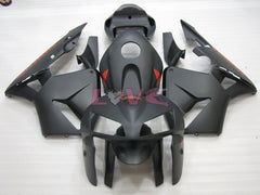 Factory Style - Black Matte Fairings and Bodywork For 2005-2006 CBR600RR #LF4434