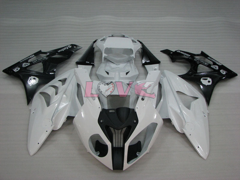 Castrol - White Black Fairings and Bodywork For 2009-2014 S1000RR #LF4794