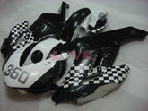 Factory Style Customize - White Black Fairings and Bodywork For 2004-2005 CBR1000RR #LF4412