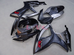 Factory Style - Black Grey Fairings and Bodywork For 2006-2007 GSX-R600 #LF4030