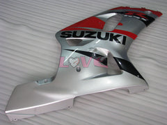 Factory Style - Red Silver Fairings and Bodywork For 2001-2003 GSX-R600 #LF4274