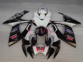 MOTUL VIRU - White Black Fairings and Bodywork For 2006-2007 GSX-R600 #LF4020