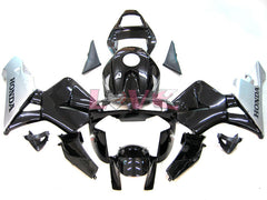 Factory Style - Black Silver Fairings and Bodywork For 2003-2004 CBR600RR #LF5325