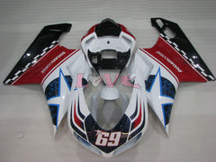 Xerox - Red White Fairings and Bodywork For 2008-2013 848 #LF3141