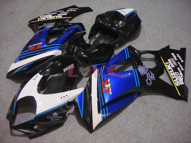 Corona MOTUL - Blue Black Fairings and Bodywork For 2007-2008 GSX-R1000 #LF5788