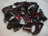 Flame - Red Black Fairings and Bodywork For 1992-1993 CBR900RR #LF3033