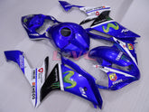 Monster - Blue White Black Fairings and Bodywork For 2007-2008 YZF-R1 #LF3664