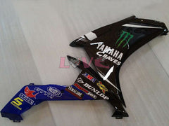 Monster - Blue White Black Fairings and Bodywork For 2007-2008 YZF-R1 #LF3678