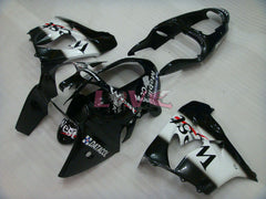 West - White Black Fairings and Bodywork For 2000-2001 NINJA ZX-9R #LF4898