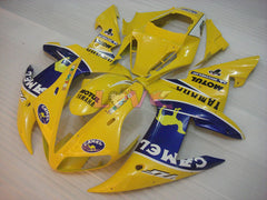 Camel MOTUL - Yellow Blue Fairings and Bodywork For 2002-2003 YZF-R1 #LF3595