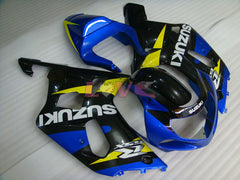 Factory Style - Blue Black Fairings and Bodywork For 2000-2002 GSX-R1000 #LF4158