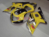 Factory Style - Yellow Black Fairings and Bodywork For 2000-2002 GSX-R1000 #LF4163