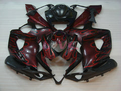 Flame - Black Fairings and Bodywork For 2005-2006 GSX-R1000 #LF5899