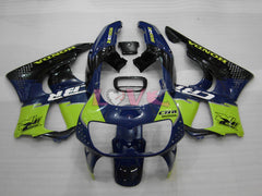 Factory Style - Green Blue Black Fairings and Bodywork For 1994-1995 CBR900RR #LF3011