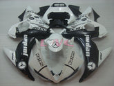 Jordan - White Black Fairings and Bodywork For 2003-2004 YZF-R6 #LF3565