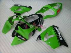 Nakano - Green Black Fairings and Bodywork For 2000-2001 NINJA ZX-9R #LF4913