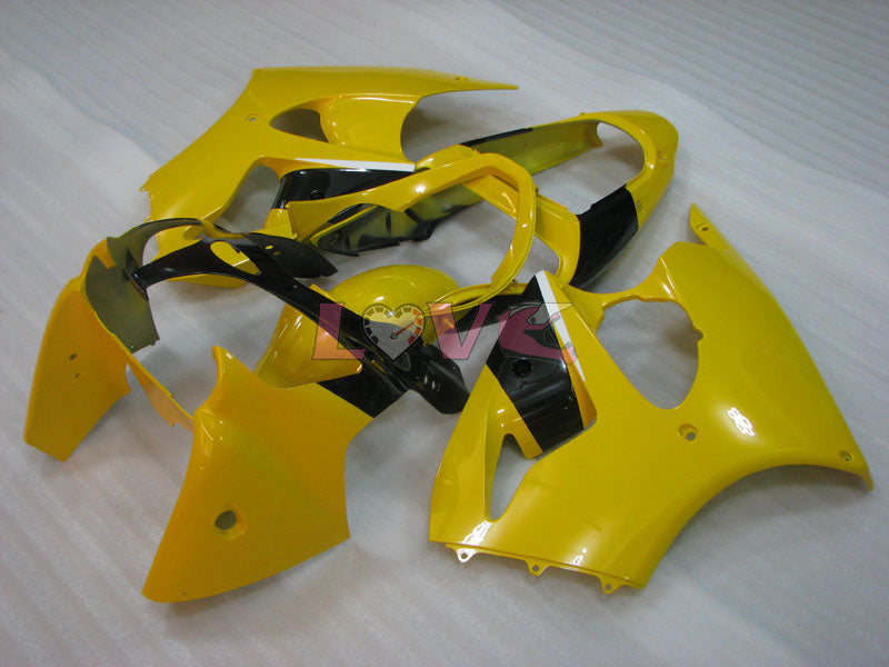 Factory Style - Yellow Black Fairings and Bodywork For 2000-2002 NINJA ZX-6R #LF3332