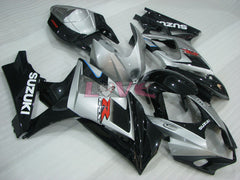 Factory Style - Black Silver Fairings and Bodywork For 2007-2008 GSX-R1000 #LF3821