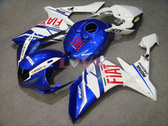 FIAT MICHELIN MOTUL - Blue White Fairings and Bodywork For 2007-2008 YZF-R1 #LF6978
