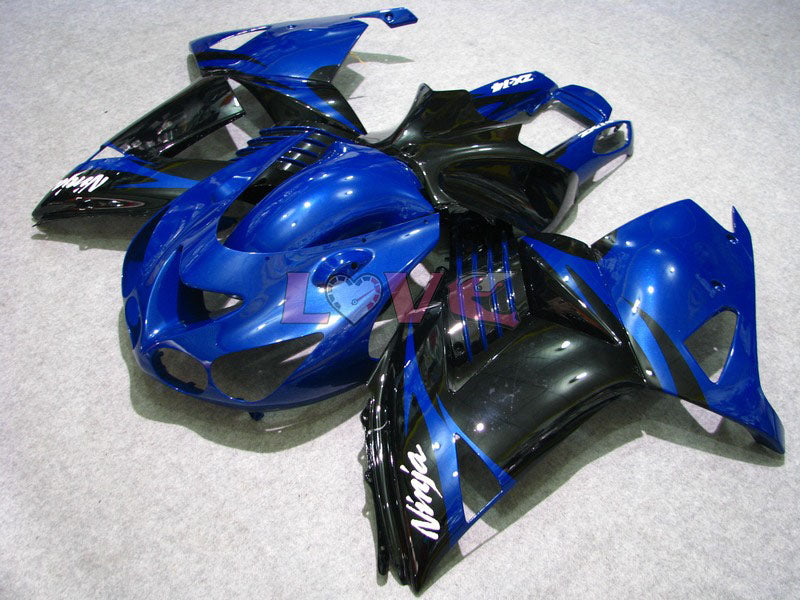 Factory Style - Blue Black Fairings and Bodywork For 2006-2011 NINJA ZX-14R #LF5863