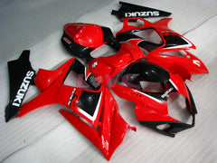 Factory Style - Red Black Fairings and Bodywork For 2007-2008 GSX-R1000 #LF5727