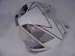 Repsol - White Silver Fairings and Bodywork For 2003-2004 CBR600RR #LF4444