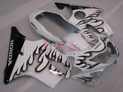 Customize - White Black Fairings and Bodywork For 1999-2000 CBR600F4 #LF4512