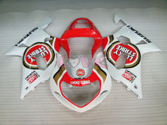 Lucky Strike - Red White Fairings and Bodywork For 2000-2003 GSX-R750 #LF6770