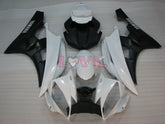 Factory Style - White Black Fairings and Bodywork For 2006-2007 YZF-R6 #LF3459