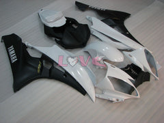 Factory Style - White Black Fairings and Bodywork For 2006-2007 YZF-R6 #LF3459