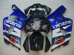 Factory Style - Blue Black Fairings and Bodywork For 2004-2005 GSX-R600 #LF4123